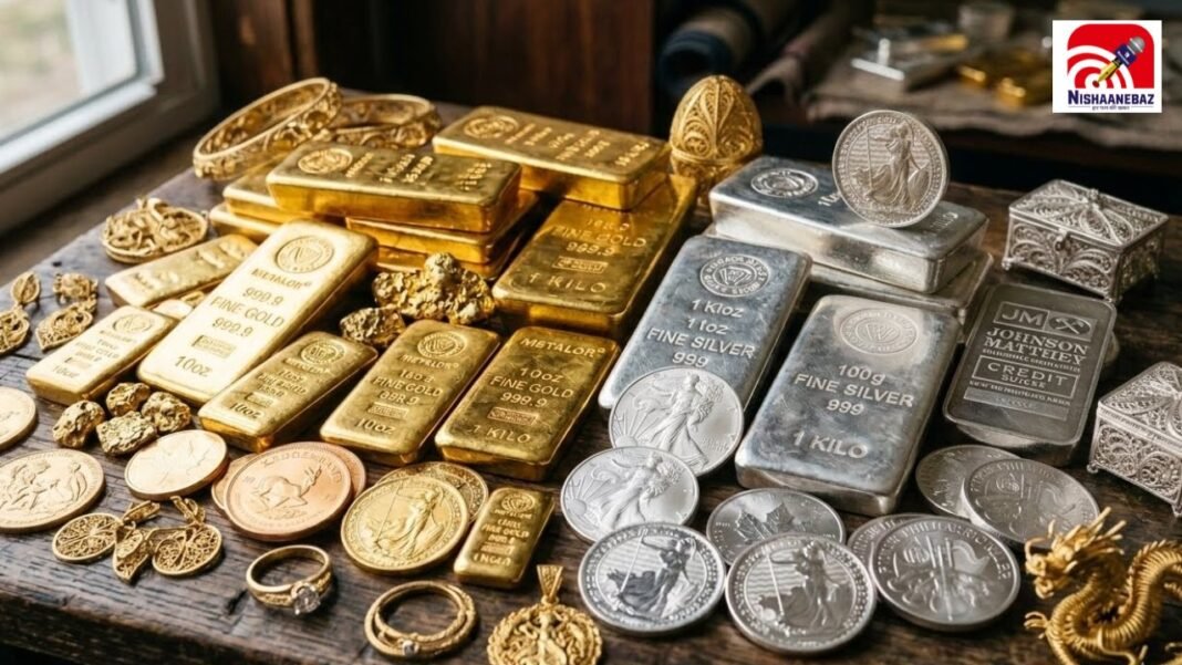 Gold Silver Price Today: 4 दिन बाद बदला बाजार का मूड! सोना-चांदी में अचानक आई तेजी, जानिए नए रेट