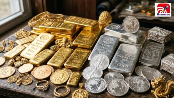 gold silver