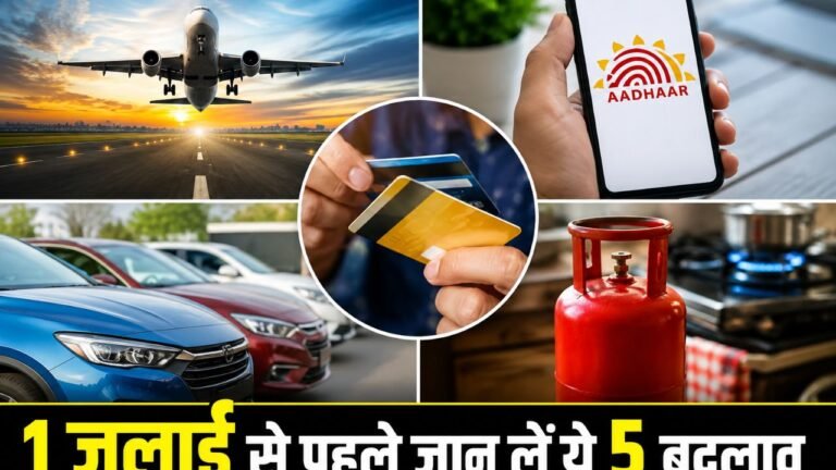 1 जुलाई से बदलेगा आपकी जेब का हिसाब! जानें कल कौन-कौन से नए नियम होंगे लागू