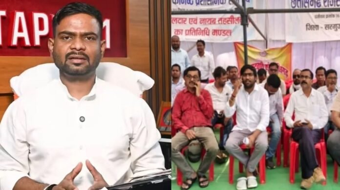 Surguja News-MLA Ramkumar Toppo-Nayab Tehsildar Surguja News-MLA Ramkumar Toppo-Nayab Tehsildar