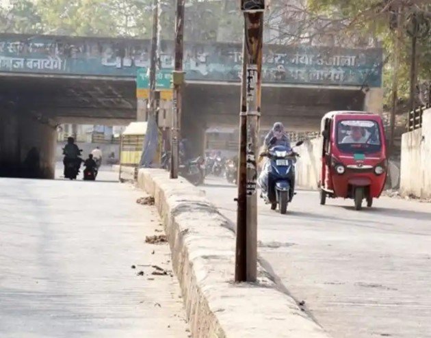 Raipur Gudhiyari Underbridge Closed