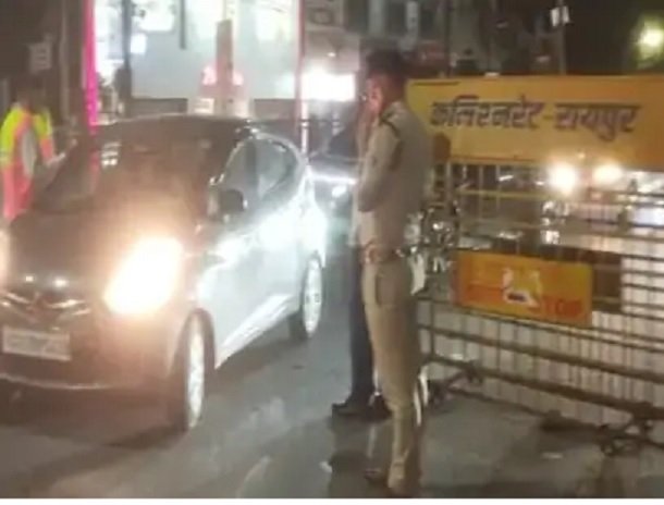 Raipur Traffic Police Drunk Driving