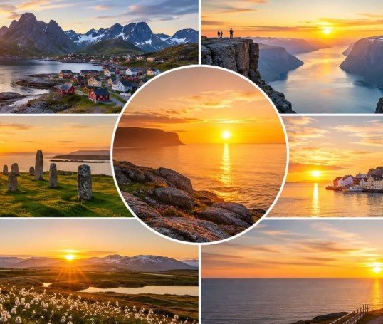 Places Where the Sun Never Sets