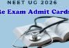 NEET UG 2026 Re-Exam Admit Card: नीट यूजी री-एग्जाम के एडमिट कार्ड जारी, ऐसे करें डाउनलोड