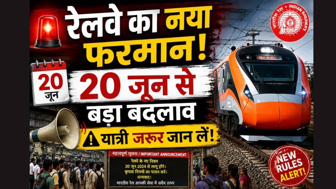 Indian Railways New Rules: 1 जुलाई के बजाय 20 जून से ही देशभर में लागू हुए रेलवे के नए नियम, स्टेशनों पर शुरू हुआ हाई-अलर्ट अनाउंसमेंट