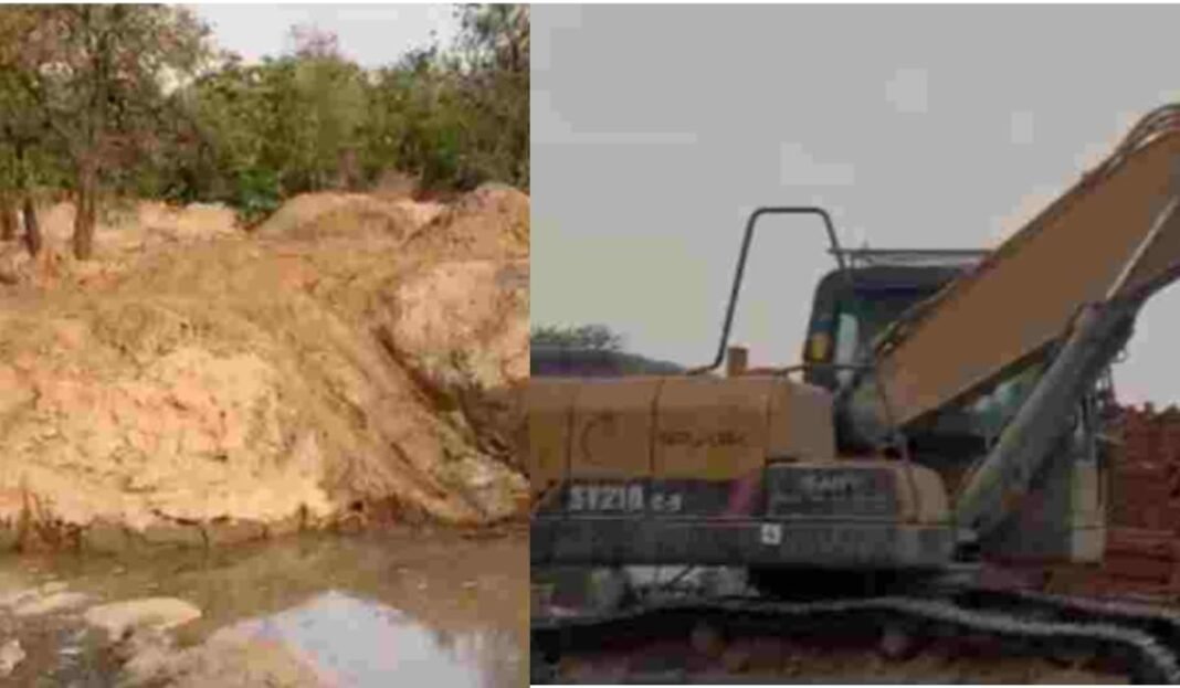 MP Mining Action: रेत की फैक्ट्री’ का भंडाफोड़ SDM की बड़ी कार्रवाई, 10 एकड़ में चल रहे अवैध खनन नेटवर्क पर छापा; जेसीबी, पोखलेंड और ट्रैक्टर जब्त