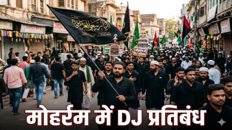 छत्तीसगढ़ में मोहर्रम से पहले वक्फ बोर्ड का बड़ा फैसला! डीजे और आतिशबाजी पर लगी रोक