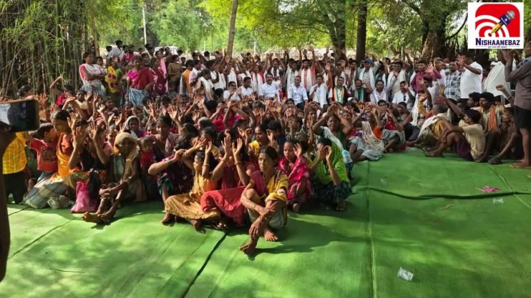 CG News: दंतेवाड़ा में भाजपा छोड़ कांग्रेस में शामिल हुए सैकड़ों ग्रामीण, उपसरपंच और पंचों ने बदला पाला