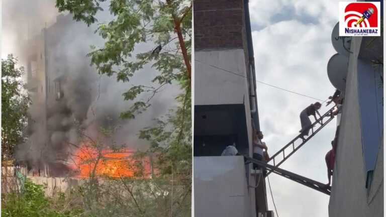 Indore News: इलेक्ट्रिक वाहन शोरूम में भयंकर आग! 20 लोग फंसे बिल्डिंग में, रेस्क्यू कर बचाई गई जान