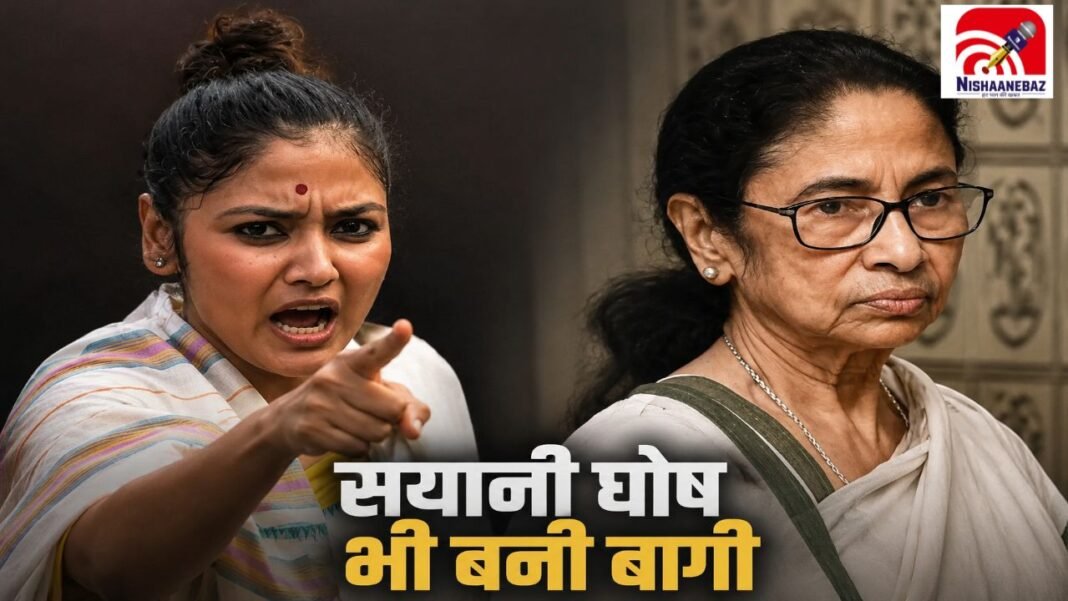 ममता की TMC में बढ़ी अंदरूनी हलचल! क्या सयानी घोष भी बागी खेमे में शामिल? जानिए पूरा मामला