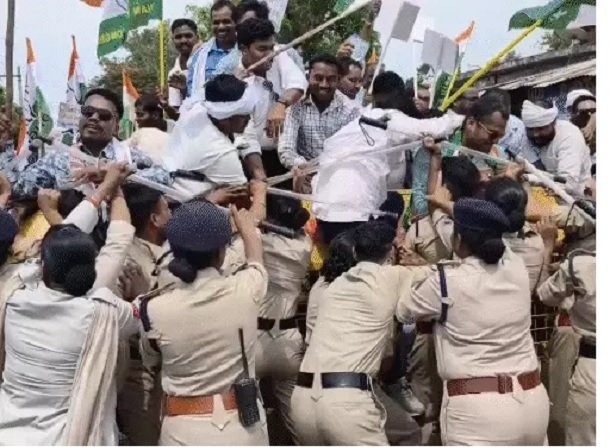 Congress Protest Permission