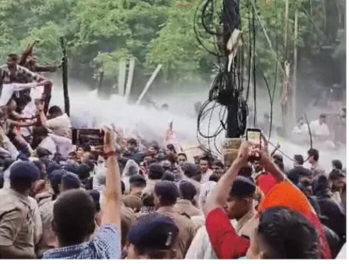 Raipur BJP Protest