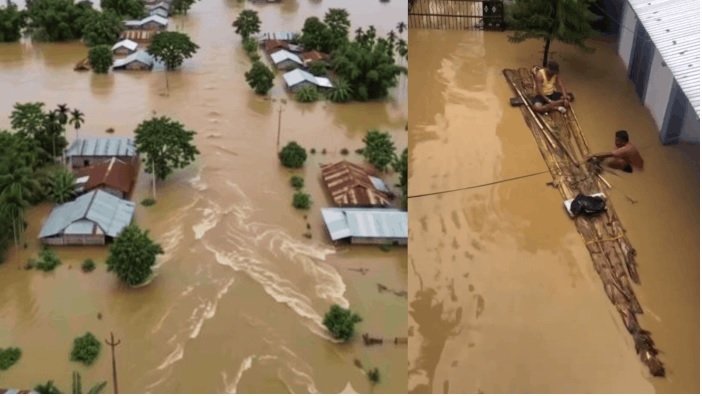Assam Flood Latest Update
