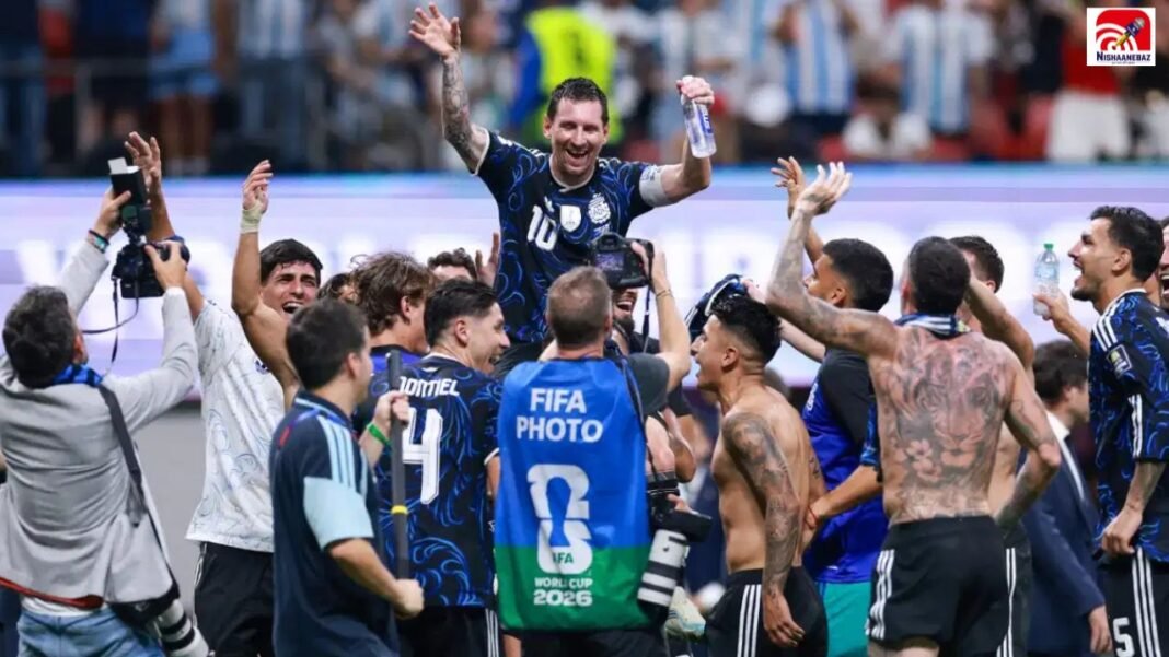 FIFA 2026: सेमीफाइनल में फिर अजेय रही अर्जेंटीना, मेसी ने 8 मिनट में बदल दी पूरी कहानी! अब स्पेन से होगी खिताबी भिड़ंत FIFA 2026: सेमीफाइनल में फिर अजेय रही अर्जेंटीना, मेसी ने 8 मिनट में बदल दी पूरी कहानी! अब स्पेन से होगी खिताबी भिड़ंत