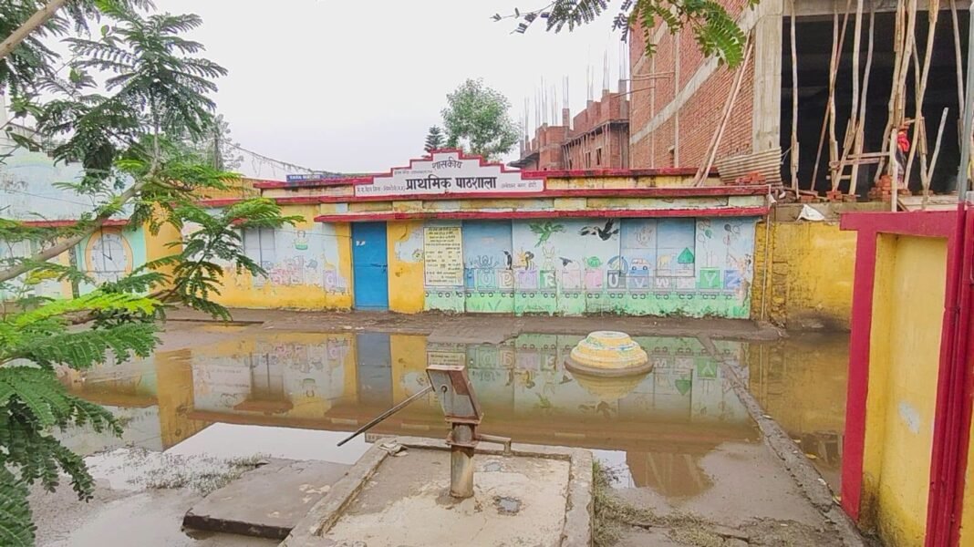 Singrauli School Flooding: स्कूल बना तालाब! सिंगरौली के अंबेडकर नगर में झमाझम बारिश के बाद स्कूल में ताला, बच्चे लौटे घर Singrauli School Flooding: स्कूल बना तालाब! सिंगरौली के अंबेडकर नगर में झमाझम बारिश के बाद स्कूल में ताला, बच्चे लौटे घर