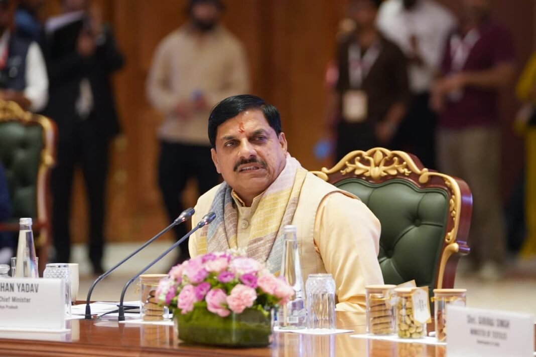 Bharat Tex 2026: भारत टेक्स-2026 में सीएम डॉ. मोहन यादव का निवेशकों को बड़ा संदेश ‘मध्यप्रदेश में उद्योगों के लिए हर सुविधा उपलब्ध, आइए निवेश कीजिए’ Bharat Tex 2026: भारत टेक्स-2026 में सीएम डॉ. मोहन यादव का निवेशकों को बड़ा संदेश ‘मध्यप्रदेश में उद्योगों के लिए हर सुविधा उपलब्ध, आइए निवेश कीजिए’