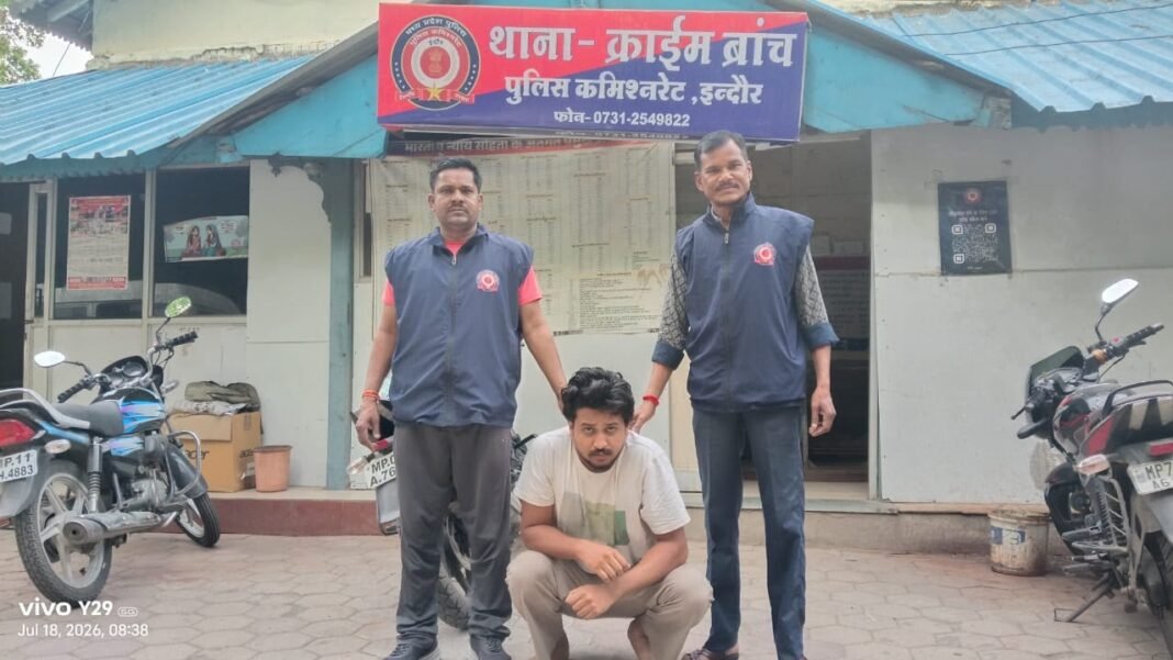 Indore Drugs: इंदौर में ड्रग्स सिंडिकेट पर क्राइम ब्रांच का बड़ा प्रहार बी-फार्मा छात्र निकला MD ड्रग्स तस्करी का मास्टरमाइंड, पांचवें फरार आरोपी की गिरफ्तारी से खुलेंगी पूरे नेटवर्क की परतें Indore Drugs: इंदौर में ड्रग्स सिंडिकेट पर क्राइम ब्रांच का बड़ा प्रहार बी-फार्मा छात्र निकला MD ड्रग्स तस्करी का मास्टरमाइंड, पांचवें फरार आरोपी की गिरफ्तारी से खुलेंगी पूरे नेटवर्क की परतें