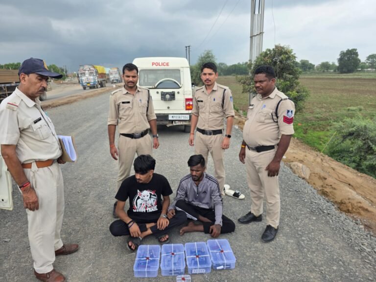 Rewa Police: रीवा पुलिस का बड़ा एक्शन अवैध हथियार तस्करी गिरोह का भंडाफोड़, 8 सील पैक पिस्टल, मैगजीन और कारतूस जब्त; धार-खरगोन से विंध्य में हो रही थी सप्लाई, दो शातिर तस्कर गिरफ्तार
