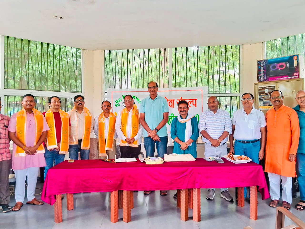 Srishti Seva Sankalp State Level Meeting: रायपुर के गांधी उद्यान में ‘सृष्टि सेवा संकल्प’ की प्रदेश बैठक सम्पन्न; हरित सिंहस्थ-2028 जनआंदोलन का लिया संकल्प