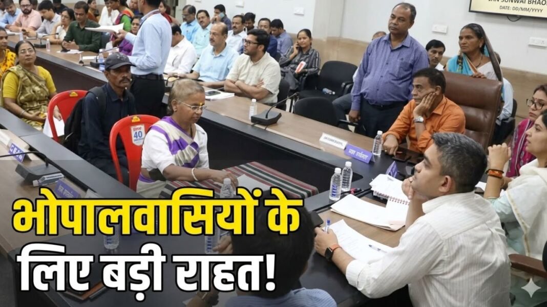 MP News: भोपाल में पहली बार कॉलोनियों की जनसुनवाई, अब सीधे कलेक्टर के सामने रखें शिकायत MP News: भोपाल में पहली बार कॉलोनियों की जनसुनवाई, अब सीधे कलेक्टर के सामने रखें शिकायत