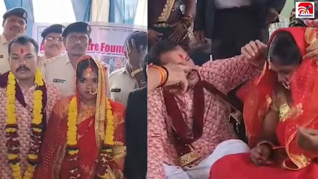 CG Viral: रेप केस में भेजा जेल, फिर उसी कैदी से लिए सात फेरे! बस्तर की इस प्रेम कहानी ने सबको चौंकाया CG Viral: रेप केस में भेजा जेल, फिर उसी कैदी से लिए सात फेरे! बस्तर की इस प्रेम कहानी ने सबको चौंकाया