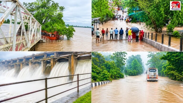CG Weather Alert: : छत्तीसगढ़ में भारी बारिश का अलर्ट, सोढूर बांध के 5 गेट खुले, कुलेश्वरनाथ मंदिर जलमग्न