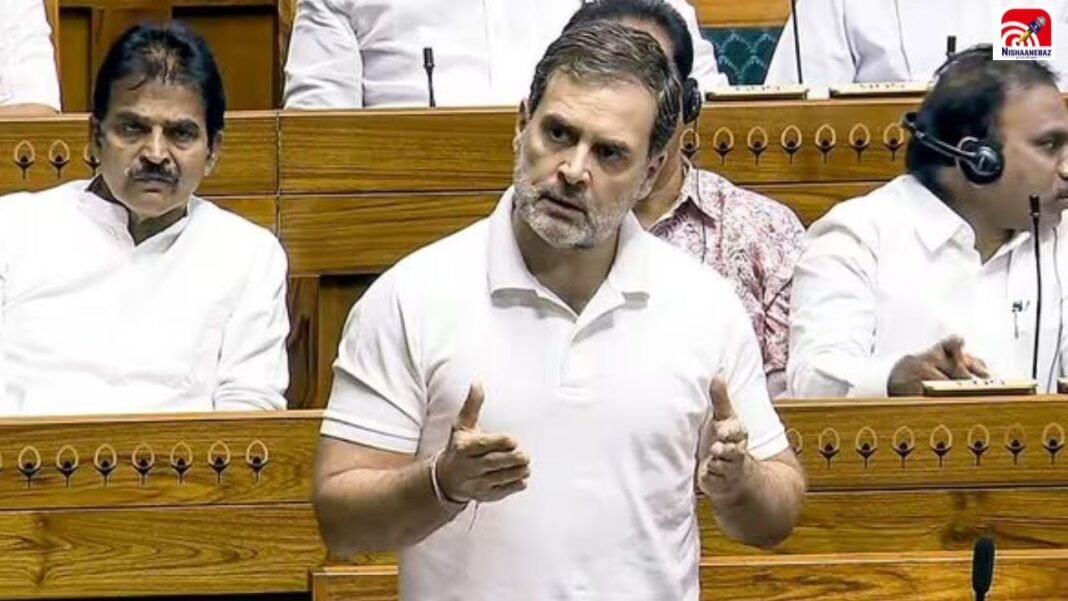 लोकसभा में 9 घंटे की बहस के बाद पास हुआ पेपर लीक पर बड़ा बिल, राहुल गांधी के बयान से मचा हंगामा लोकसभा में 9 घंटे की बहस के बाद पास हुआ पेपर लीक पर बड़ा बिल, राहुल गांधी के बयान से मचा हंगामा