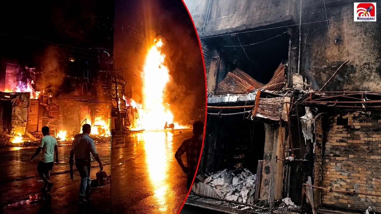CG News: रायपुर में आधी रात आग का तांडव! ऑक्टोपस बार समेत कई दुकानें राख, देर रात चला रेस्क्यू ऑपरेशन