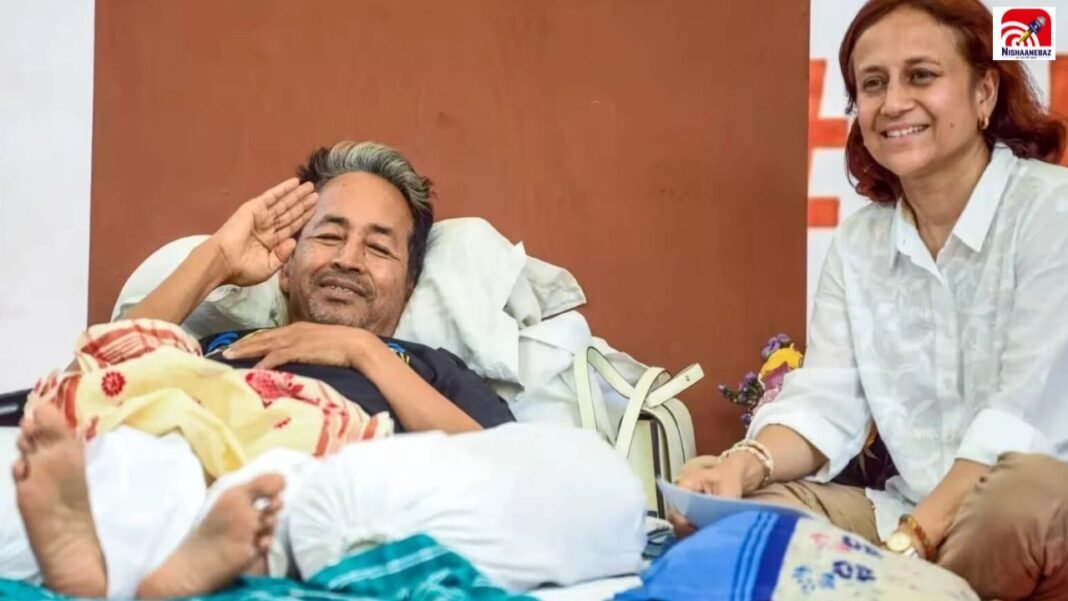 इलाज से भी इनकार! अस्पताल में भी जारी है सोनम वांगचुक का अनशन, पत्नी की अपील ने बढ़ाई चिंता इलाज से भी इनकार! अस्पताल में भी जारी है सोनम वांगचुक का अनशन, पत्नी की अपील ने बढ़ाई चिंता