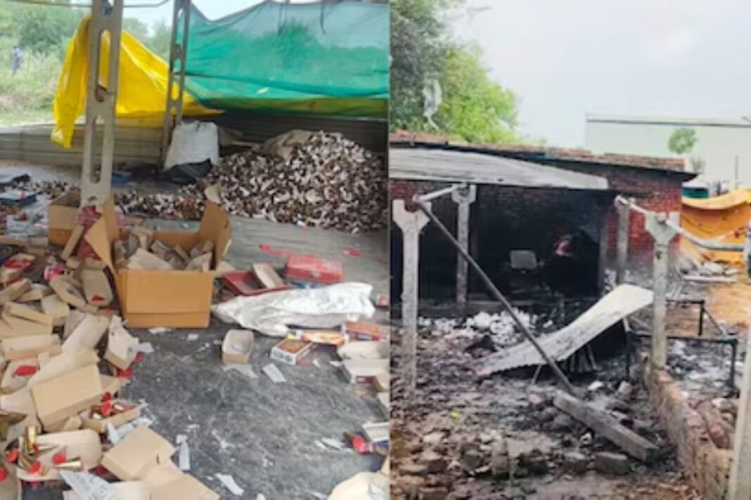 Ahmedabad Fire Tragedy: अहमदाबाद में अवैध पटाखा फैक्ट्री में भीषण आग; 8 लोगों की दर्दनाक मौत, 10 गंभीर रूप से झुलसे Ahmedabad Fire Tragedy: अहमदाबाद में अवैध पटाखा फैक्ट्री में भीषण आग; 8 लोगों की दर्दनाक मौत, 10 गंभीर रूप से झुलसे