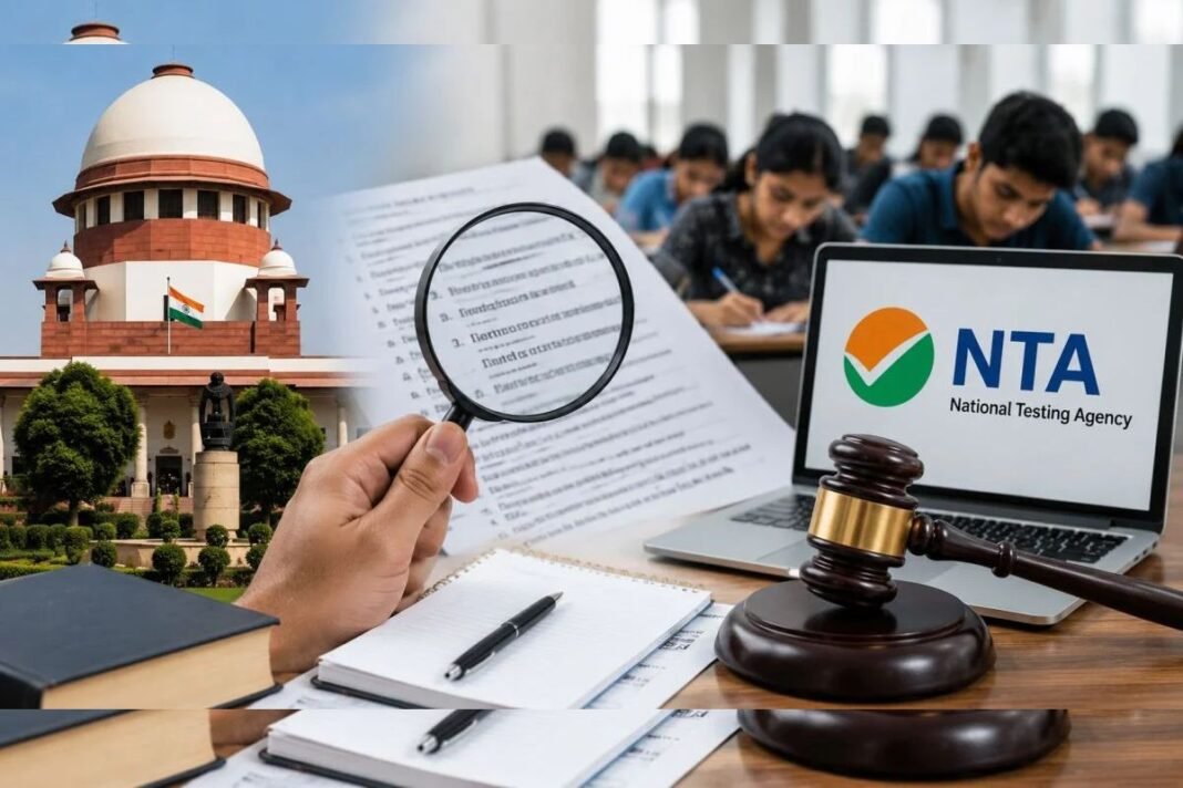Supreme Court Hearing on NEET Paper Leak: नीट पेपर लीक पर सुप्रीम कोर्ट का कड़ा रुख; ‘ऐसे ही नहीं जाने दे सकते मामला’, SG तुषार मेहता ने मांगा एक हफ्ते का समय Supreme Court Hearing on NEET Paper Leak: नीट पेपर लीक पर सुप्रीम कोर्ट का कड़ा रुख; ‘ऐसे ही नहीं जाने दे सकते मामला’, SG तुषार मेहता ने मांगा एक हफ्ते का समय