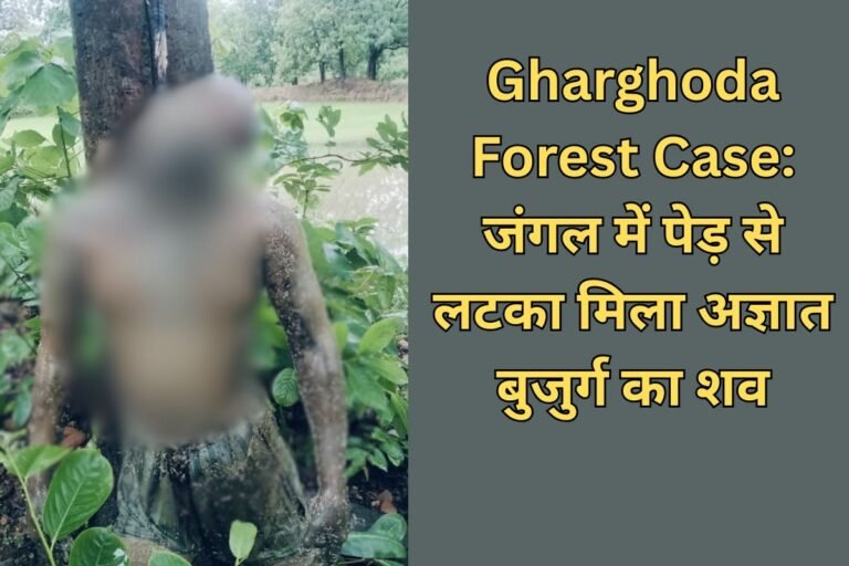 Gharghoda Crime Update: घरघोड़ा के कमतरा जंगल में पेड़ से लटका मिला अज्ञात बुजुर्ग का शव; शिनाख्त में जुटी रायगढ़ पुलिस