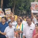 Chhattisgarh Congress protest