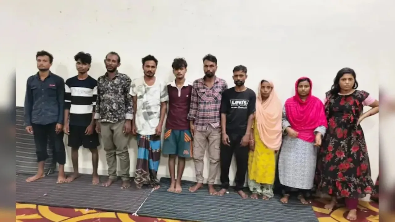 Gwalior Bangladeshi Nationals: ग्वालियर में 13 बांग्लादेशी नागरिक पकड़े गए, डिपोर्ट करने के लिए बॉर्डर रवाना हुई क्राइम ब्रांच