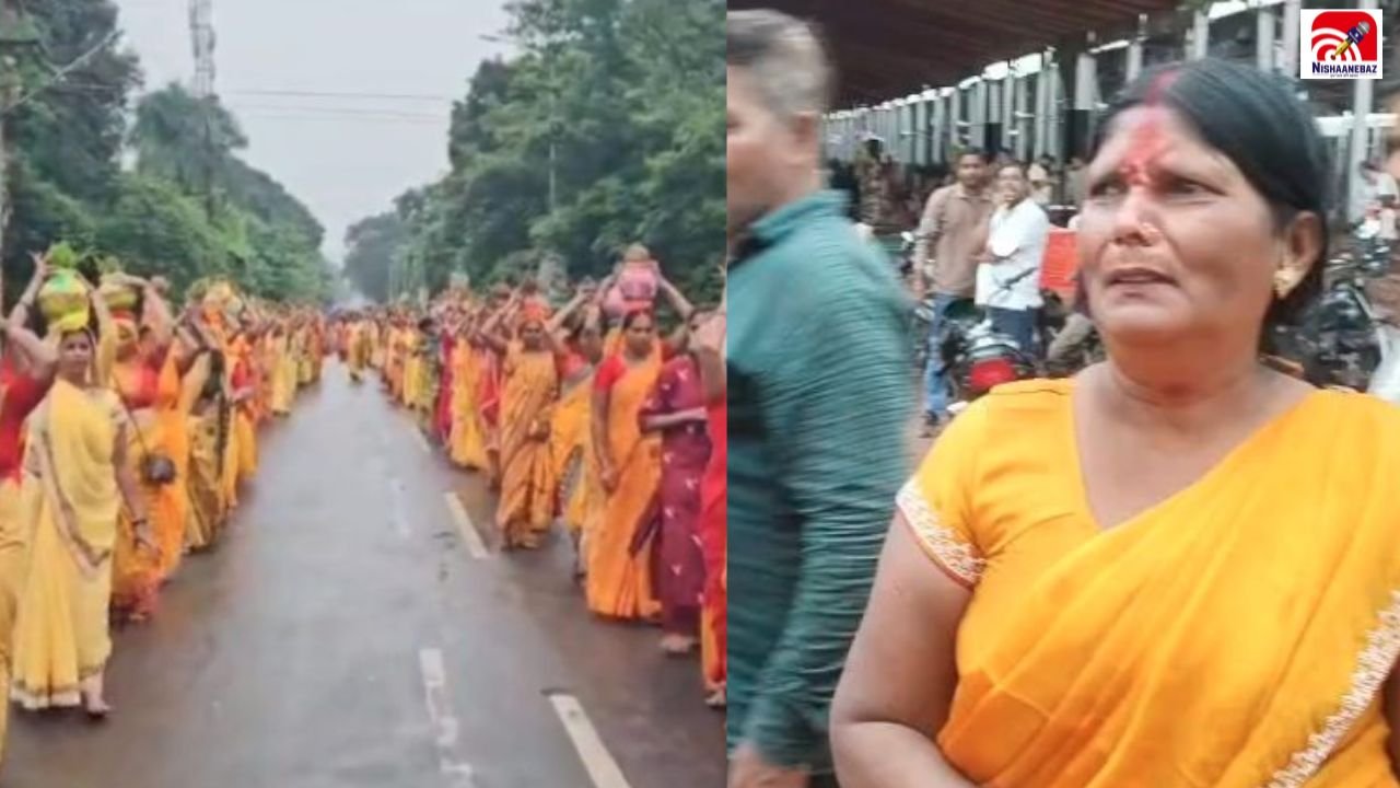 CG News: भिलाई में कलश यात्रा के बीच चोरों का आतंक! 11 हजार महिलाओं की भीड़ में 4-5 चेन स्नैचिंग से हड़कंप