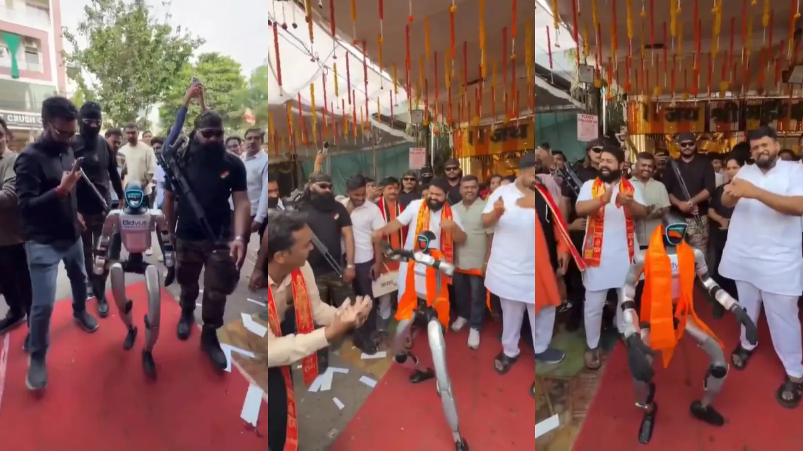 Ujjain Robot Dance: उज्जैन में रोबोट बना खास मेहमान, सैंडविच शॉप के उद्घाटन में डांस का Video Viral
