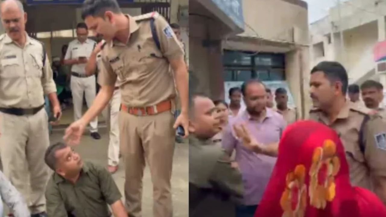 Rewa Viral Video: कोरेक्स केस में BJP नेता से भिड़े TI विजय सिंह! बोले- नौटंकी मत कर, FIR ठोक दूंगा