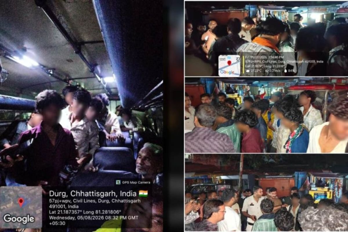 Swift Rescue Operation in Raipur: बाल श्रम के खिलाफ बड़ी कार्रवाई; डेढ़ घंटे में बस से 16 बच्चे रेस्क्यू, मशरूम फैक्ट्री संचालक अरेस्ट