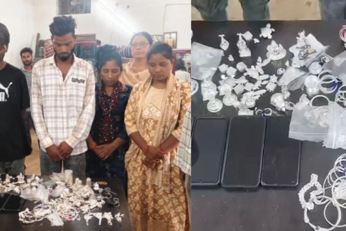 Raipur Tikrapara Jeweller Wall Breaking Theft Solved: रायपुर में ज्वेलरी शॉप की दीवार तोड़कर चोरी करने वाले गिरोह का पर्दाफाश: 72 घंटे में 2 महिलाओं समेत 5 आरोपी गिरफ्तार