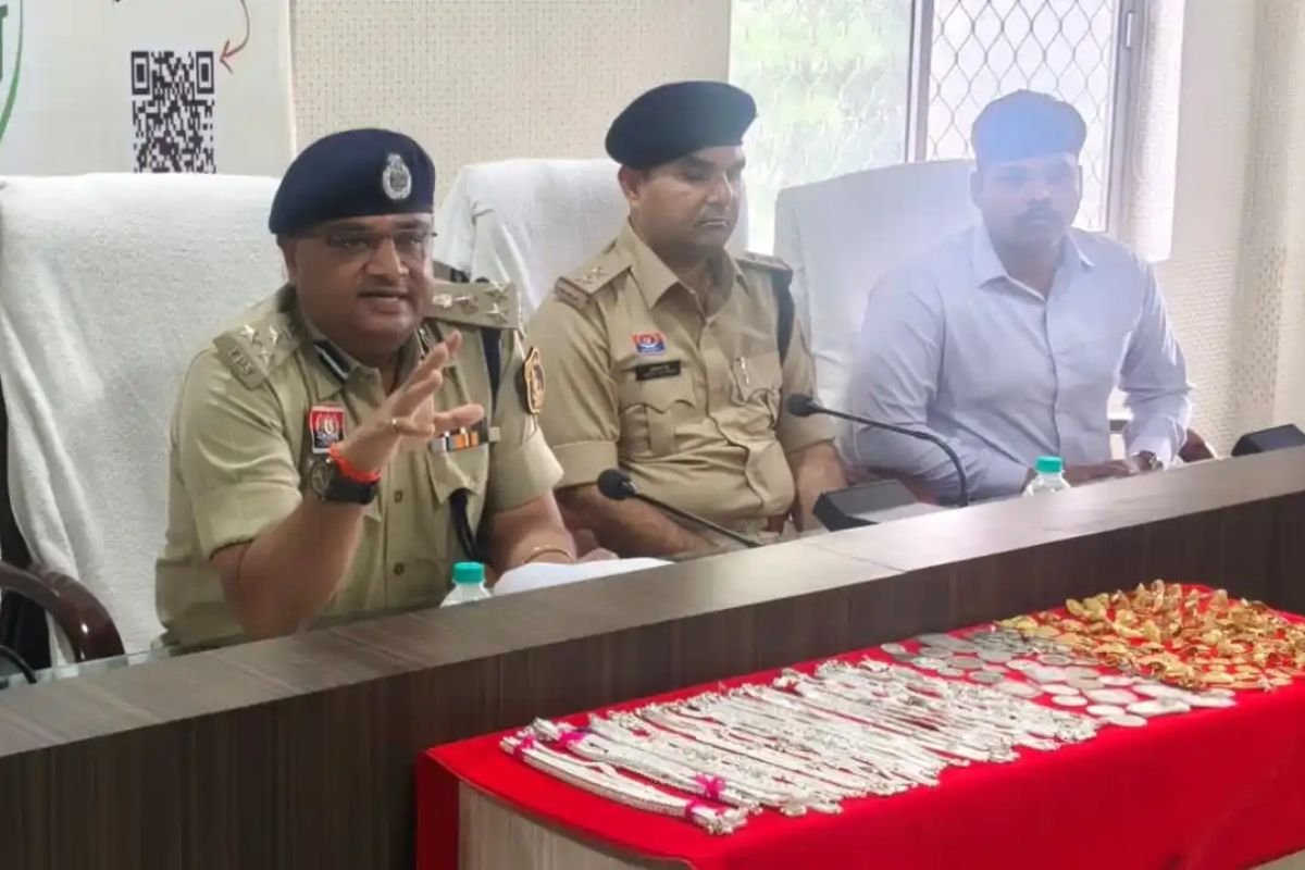 Ambikapur Sitapur 1 Crore Jeweller Fraud Bust: सीतापुर में 1 करोड़ की उठाईगिरी का खुलासा: ओडिशा के गंजाम से 46 लाख के सोने-चांदी के जेवर बरामद