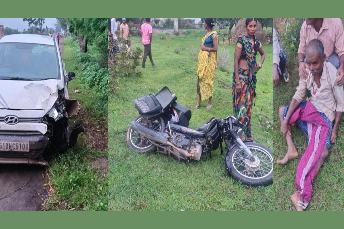 Kawardha Moped Car Accident: कुंडा में अनियंत्रित कार ने मोपेड को मारी टक्कर: 35 वर्षीय बेटी की मौके पर मौत, पिता गंभीर