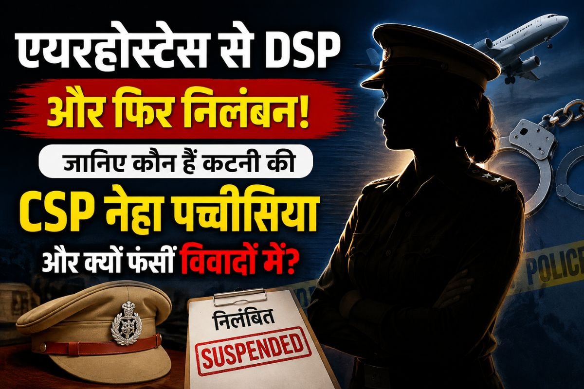 Katni CSP Neha Pachisia Suspension Story: एयर इंडिया की एयरहोस्टेस से MPPSC में 20वीं रैंक हासिल करने वाली नेहा पच्चीसिया निलंबित, जानिए पूरा मामला