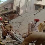 Satya Niketan Building Collapse