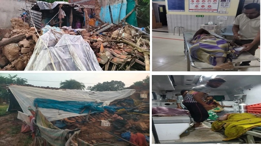 Chhattisgarh News: दर्दनाक हादसा: छत्तीसगढ़ में दो कच्चे मकान ढहे, रायगढ़ में महिला की मौत; गरियाबंद में 4 लोग घायल