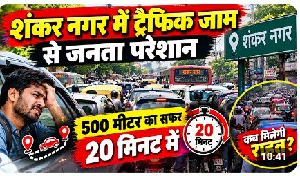 Raipur Traffic jam Raipur Traffic jam