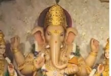 Raipur Ganesh Utsav: 1 करोड़ के स्वर्ण मुकुट से सजे रायपुर के गणपति, 750 ग्राम सोने-रत्नों का श्रृंगार; रात 4 बजे तक उमड़ रही भक्तों की भीड़ Raipur Ganesh Utsav