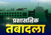 CG Transfer Breaking : बड़े पैमाने पर राज्य प्रशासनिक सेवा के अधिकारियों का तबादला, कई डिप्टी कलेक्टरों का ट्रांसफर, देखें लिस्ट… CG Transfer Breaking