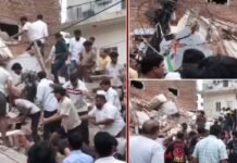Satya Niketan Building Collapse Delhi: दिल्ली के सत्य निकेतन में भरभराकर गिरी तीन मंजिला इमारत; कई लोगों के दबे होने की आशंका