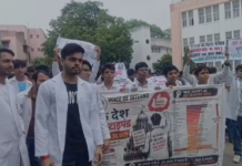Bhopal News: स्टाइपेंड बढ़ाने की मांग पर हमीदिया अस्पताल में इंटर्न डॉक्टरों का जोरदार प्रदर्शन, CM हाउस जाने से पुलिस ने रोका