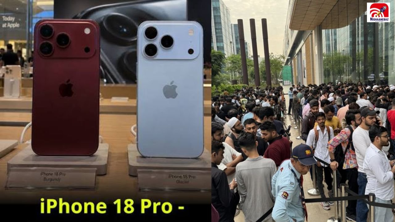 iPhone 18 के लिए दीवानगी! खरीदने के लिए रात से इंतजार, दिल्ली-मुंबई Apple Store पर भीड़